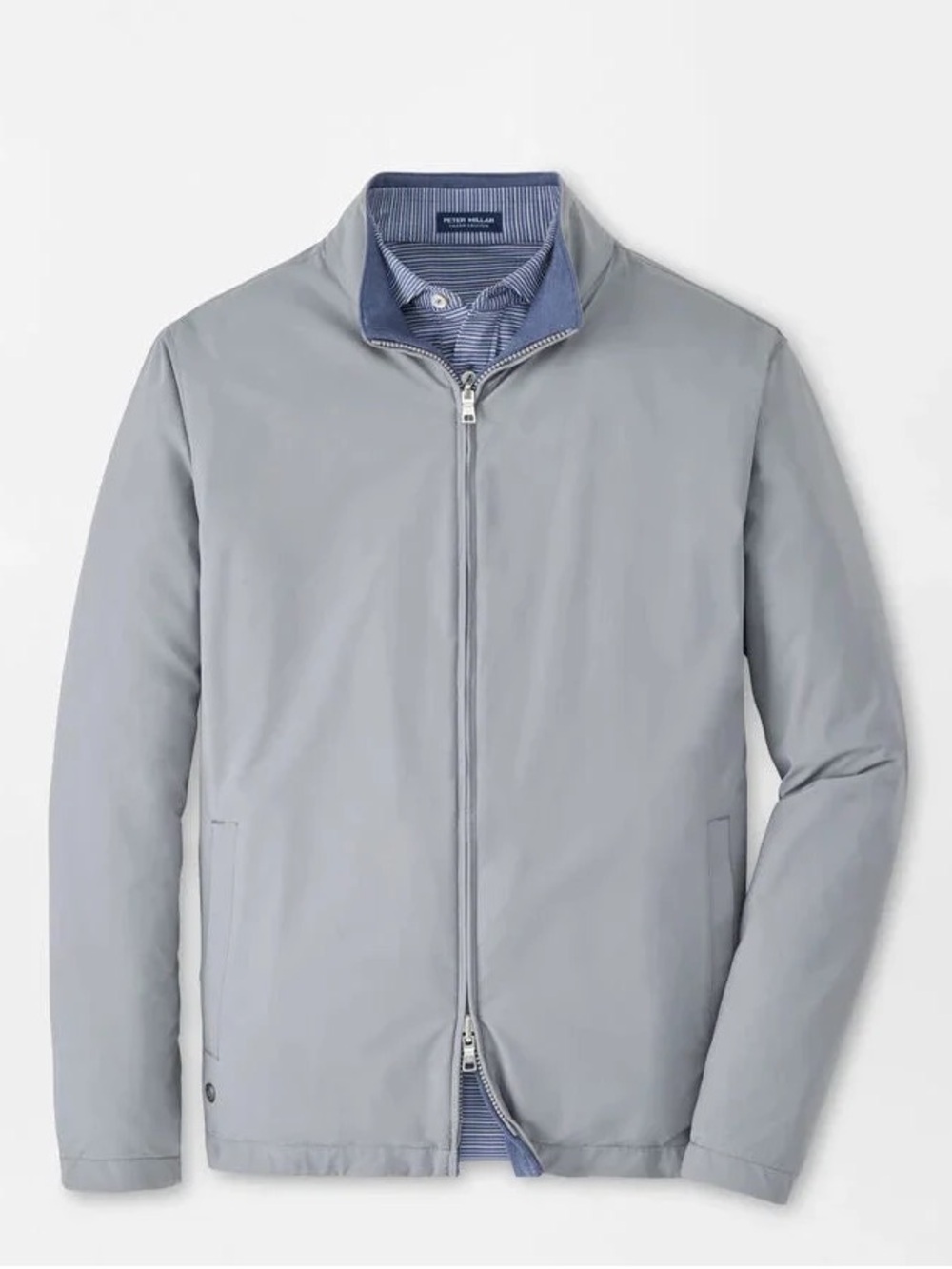 NWT Peter Millar Ryder Reversible Jacket: Oslo Grey- MF25XZ06 (XXL)